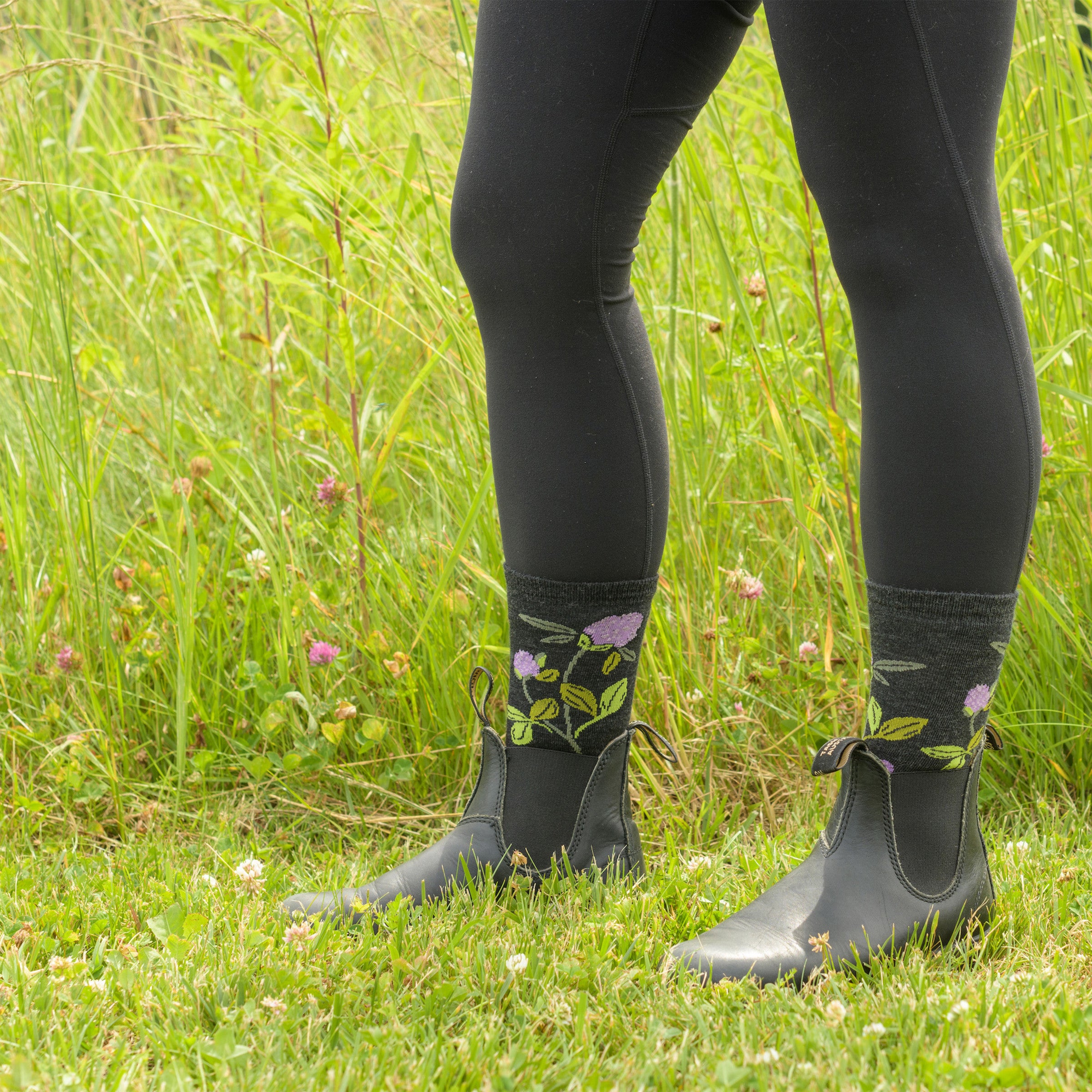 Women's Blossom Crew Lightweight Lifestyle Socks - Image 8