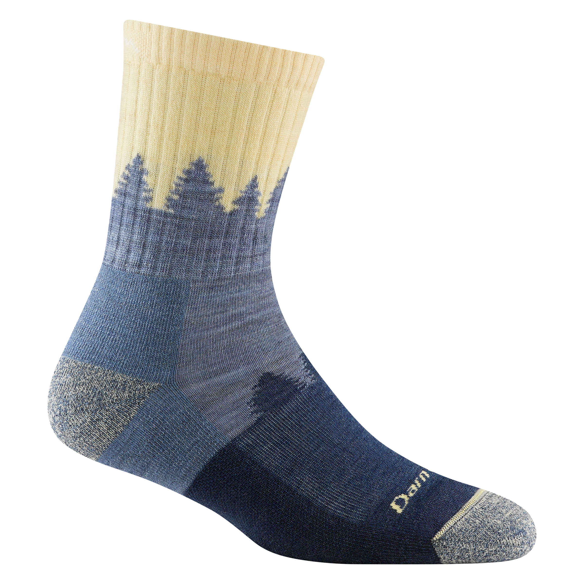 Women's Treeline Micro Crew Midweight Hiking Socks - Image 11