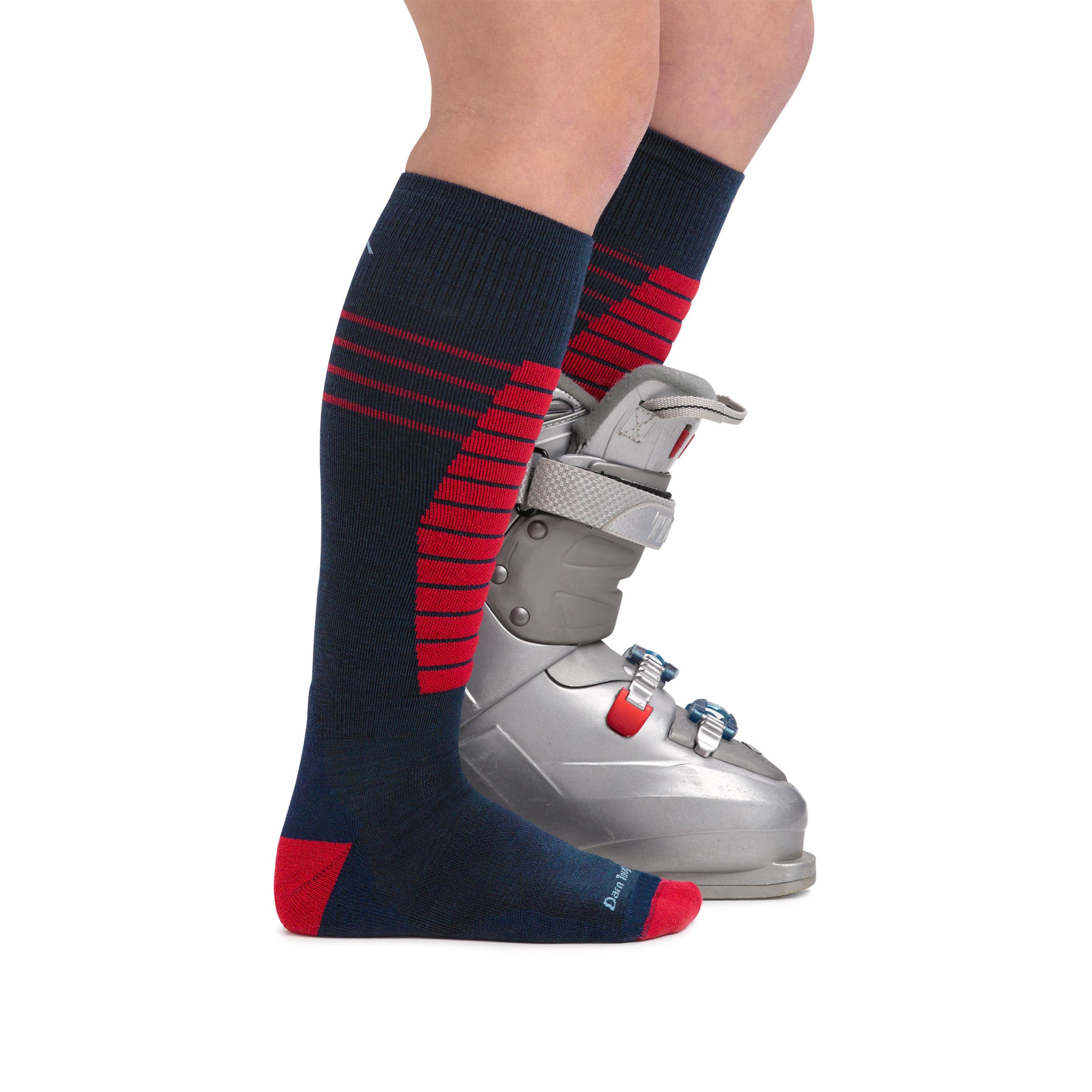 Kids Edge Over-the-Calf Midweight Ski & Snowboard Sock-Last Chance - Image 5