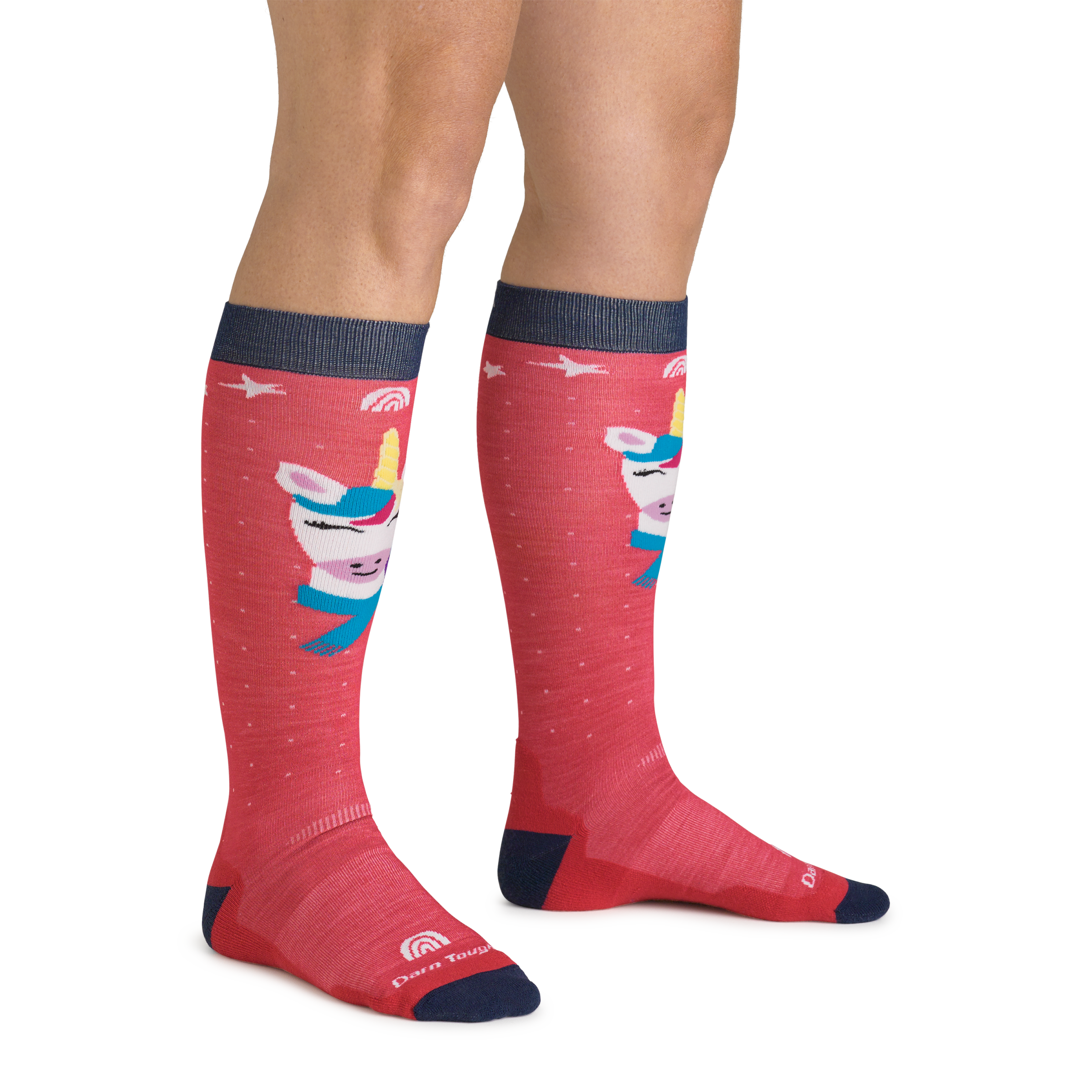 Kids Magic Mountain Over-the-Calf Midweight Ski & Snowboard Socks - Image 3